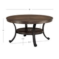 thumbnail image 5 of Holloway 36" Round Cocktail Table, Rustic Umber, 5 of 7