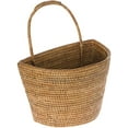 thumbnail image 1 of KOUBOO Rattan Wall Basket, Large, Honey-Brown, 1 of 4