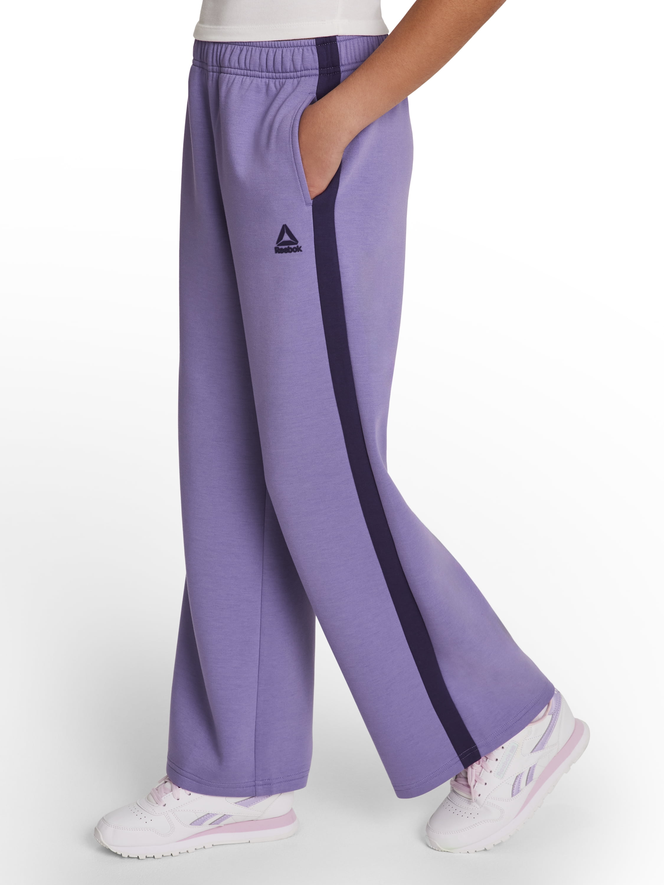 Reebok Girl's Effortless Wideleg Pant, Sizes 4-18