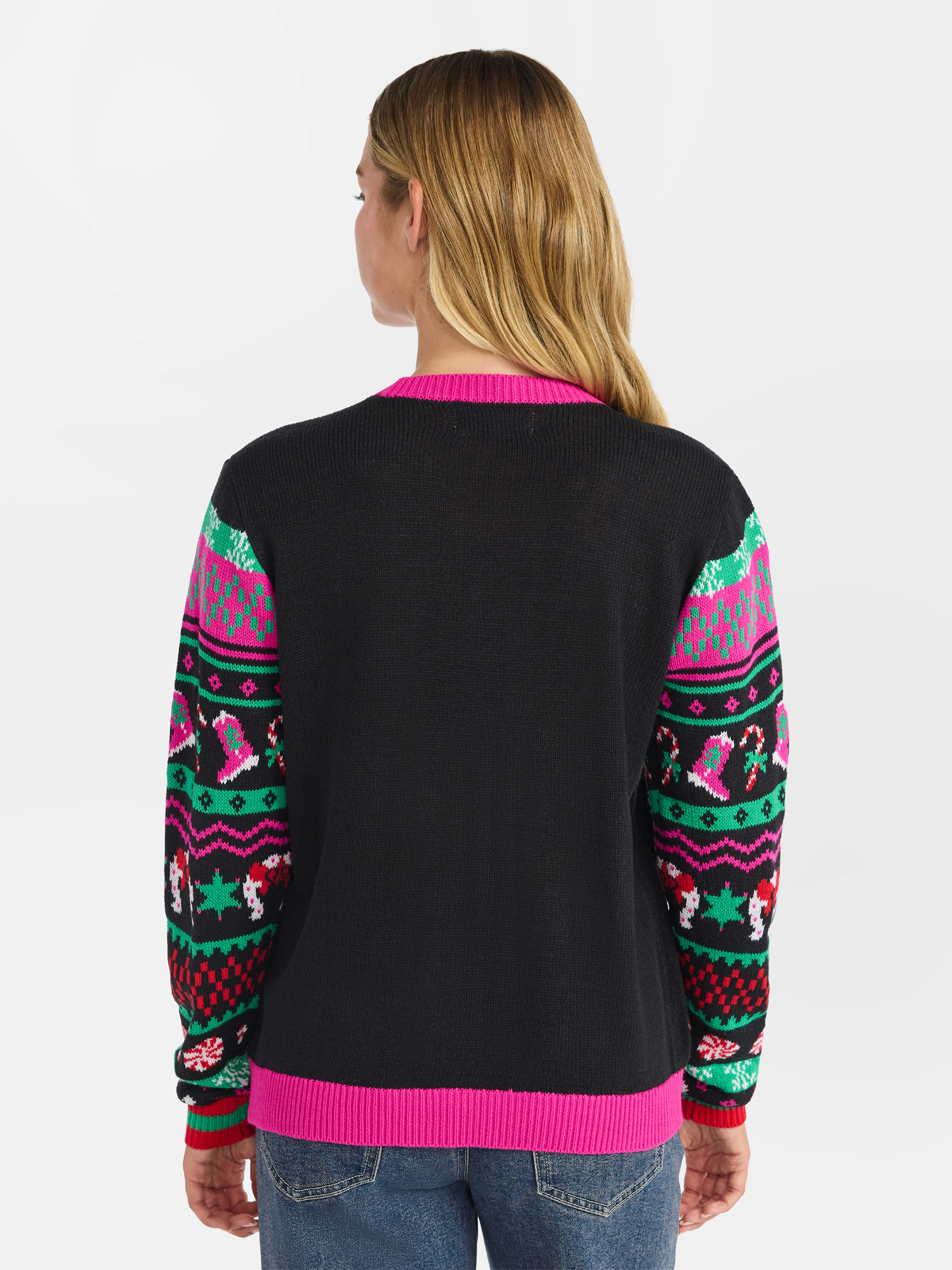 No Boundaries Christmas Sweater, Lightweight, Women's