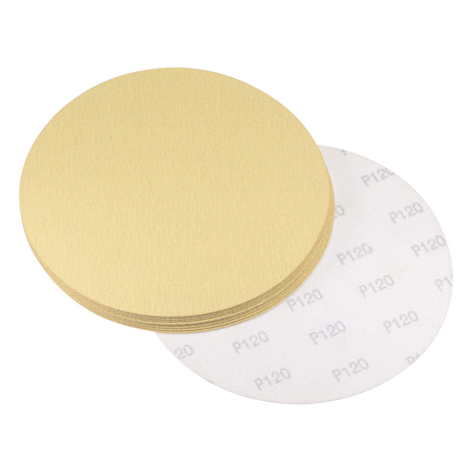 10/50pcs 2 Inch Sanding Discs Hook Loop Backed Aluminum Oxide Sandpaper 