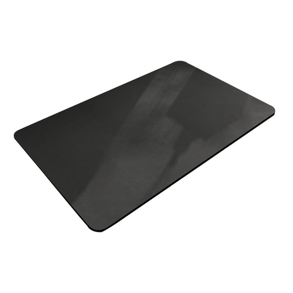 Inteprter Alfombra de baño superabsorbente, fuerte absorción de agua de goma, sin superficie de pelo, limpieza fácil, segura, rápida, Type3 NO3