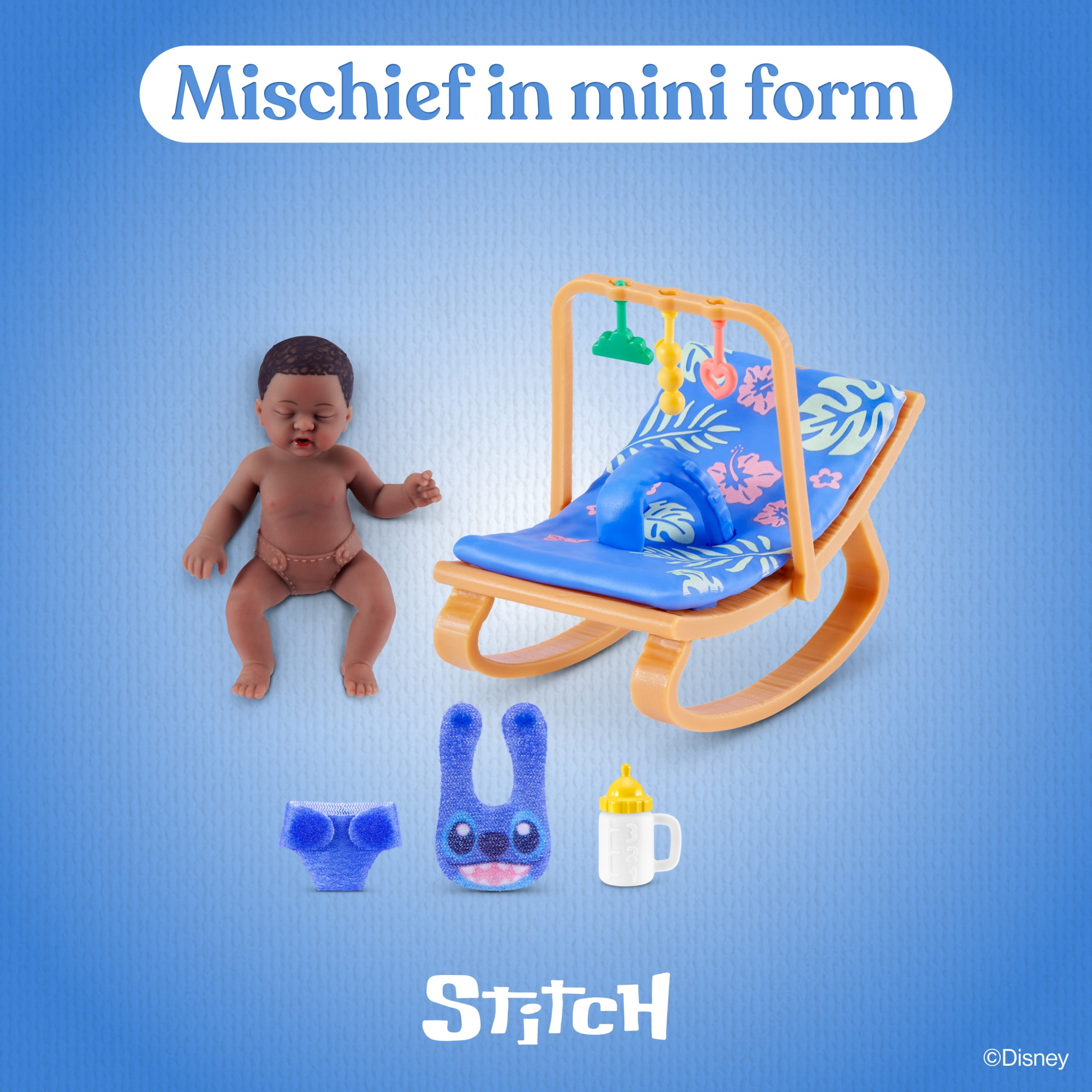 My Mini Baby Disney Mystery Capsule - Baby Doll Toy with Accessories Collectible by ZURU
