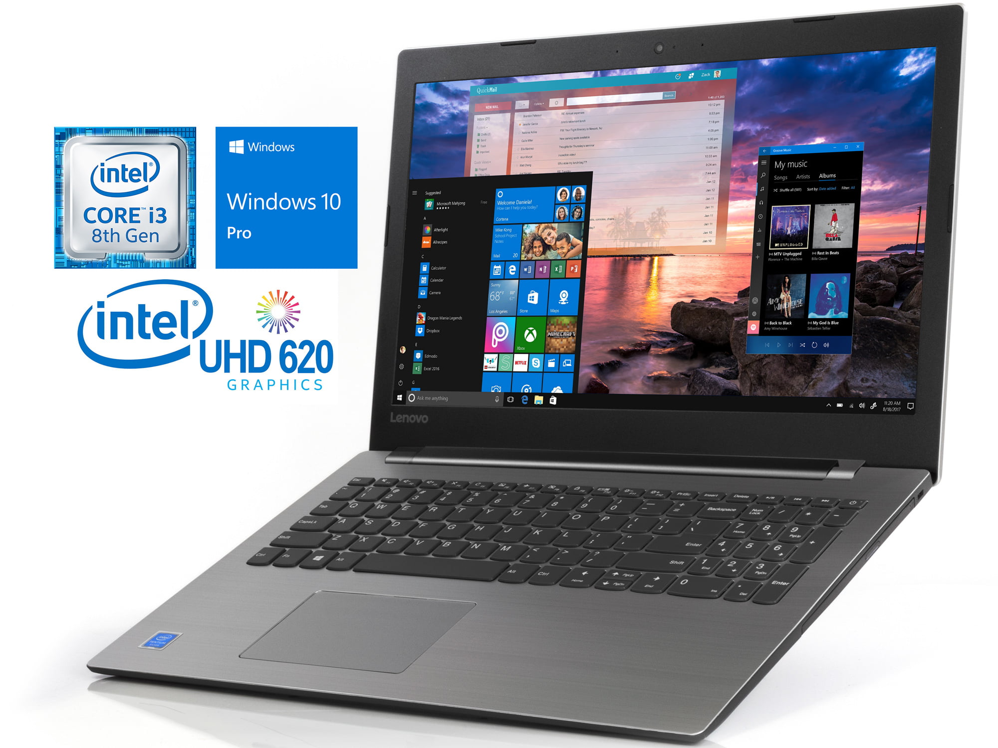 Lenovo Ideapad 330 Notebook 156 Hd Display Intel Dual Core I3 8130u