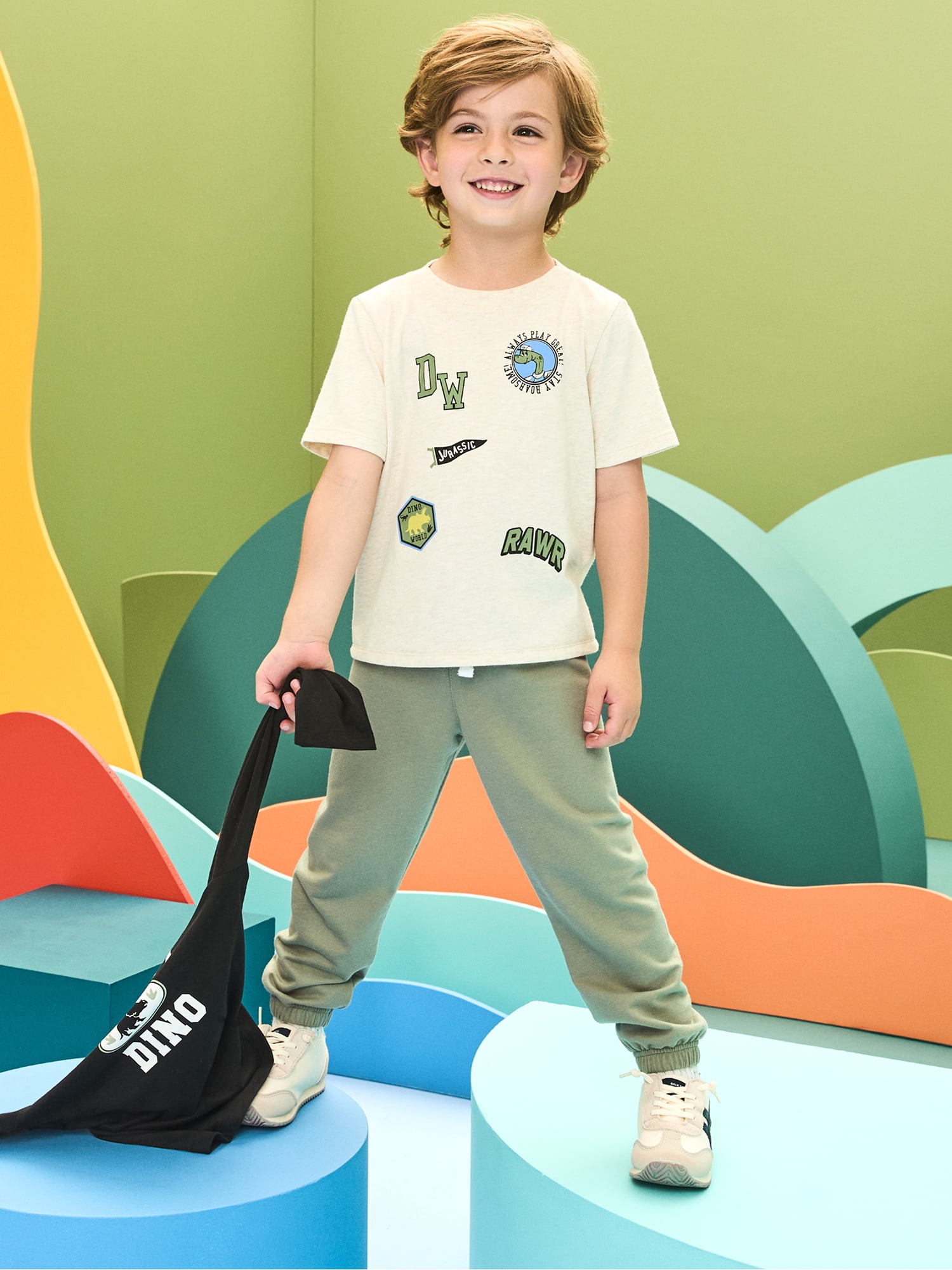 Garanimals Baby & Toddler Boy 6-Piece Kid Pack Outfit Set, Sizes 0-6T