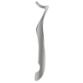 thumbnail image 1 of BESTYASH Eyelash Tweezers Lash Applicator Tool 1Pack Silver 11.8x0.79in Makeup Eyelash Extensions, 1 of 8