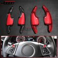 thumbnail image 5 of Paddle Shift Extensions Compatible with Chevrolet for Corvette C7 for Camaro 2016 2017-2020 Car Steering Wheel Paddle Shifter Extension Carbon Fiber A, 5 of 5