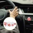 thumbnail image 1 of OUNONA 4Pcs Air Freshener Car Cute Pink Plastic Car Vent Clips Vehicle Interior Decor Air Purification, 1 of 8