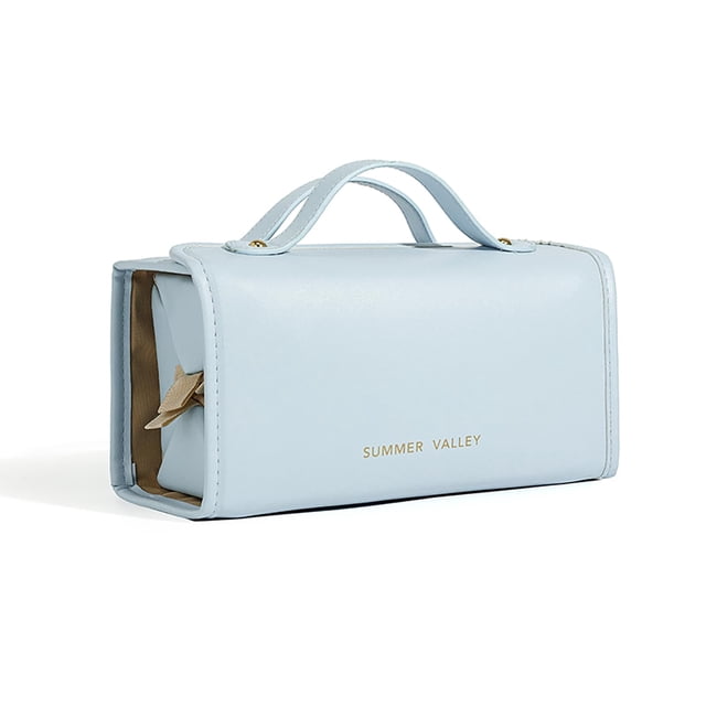 Bolsa de maquillaje YDR Travel 4 en 1 enrollable con organizador de almacenamiento