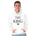 thumbnail image 3 of King Queen Matching Sets His Hers Hoodie Hooded Sweatshirt Men Brisco Brands X, 3 of 7