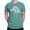 Seafoam, variant on Vintage Rose Floral Art Tee T-shirt Men's