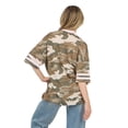 thumbnail image 4 of Forever 21 Women's Mesh Oversized Football Tee with Screened Detail, Sizes XS-XL, 4 of 5