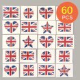 thumbnail image 1 of DPTALR Temporary Tattoos Sticker Anniversary Party Banner Body Decoration Sticker, 1 of 9