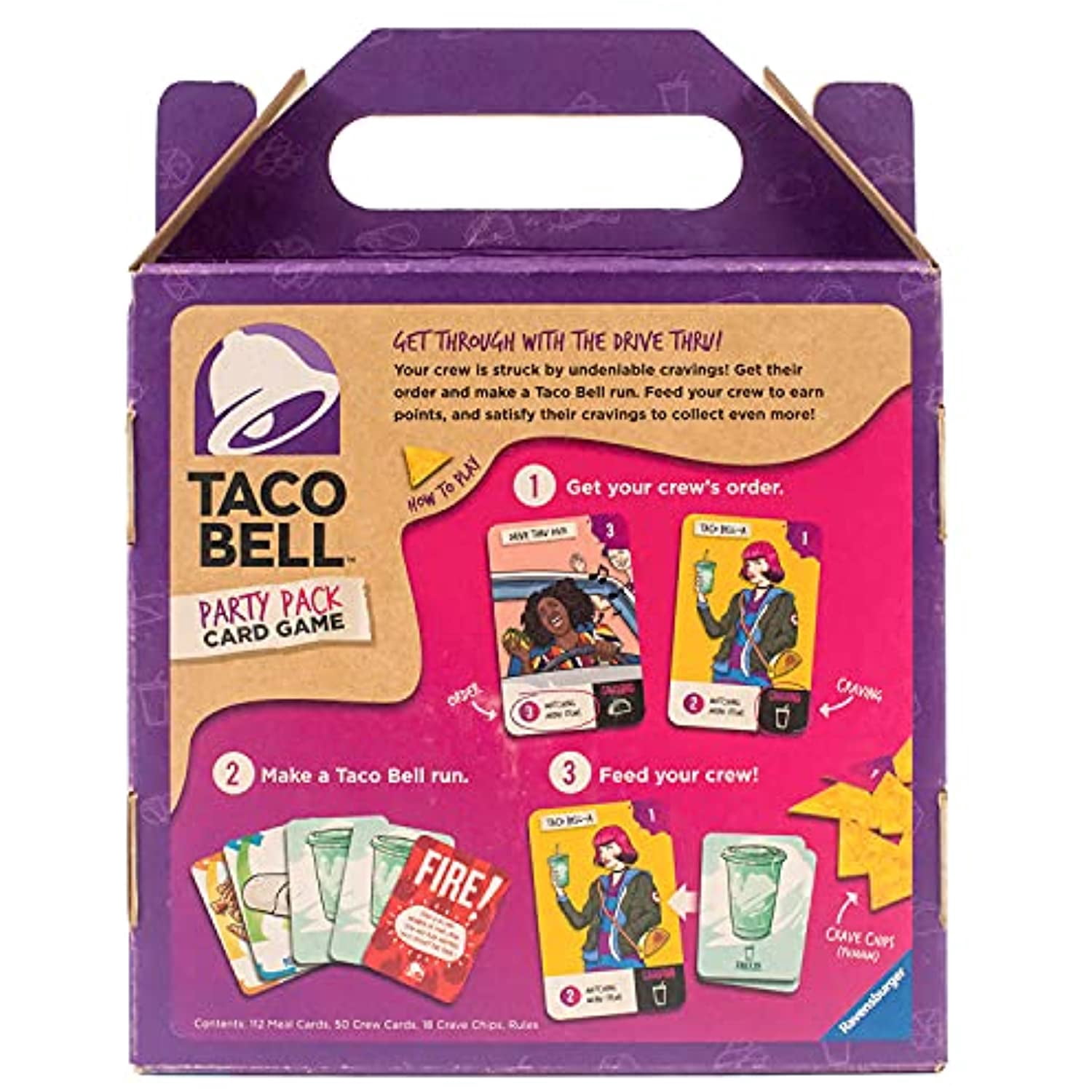 Taco Bell Party Pack Card Game