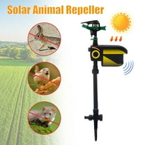 Garden Motion Activated Solar Powered Animal Repellent Water Sprinkler for Outdoor