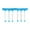 blue, variant on HILABEE All Drop Sticks Game Competitive Challenge Game for Adults Kids blue