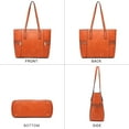 thumbnail image 3 of M Marco Women's Handbag 3pcs Set Fashion Tote Bag with Matching Satchel Bag and Wristlet, 3 of 7