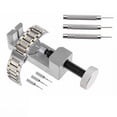 thumbnail image 2 of Professional Watch Link Remover Kit, Replacement Pins Included, Easy to Use for Quick Watch Band Adjustment, All-Metal Watch Link Removal Tool for Diverse Sizes, 2 of 4