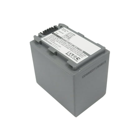 Replacement Battery for DCR-HC26 DCR-HC30 DCR-HC30E DCR-HC30G DCR-HC30L DCR-HC30S DCR-HC32 DCR-HC32E DCR-HC33E DCR-HC35E DCR-HC36 DCR-HC39E DCR-HC40 DCR-HC40E NP-FP80 NP-FP81 7.4V/1800mAh