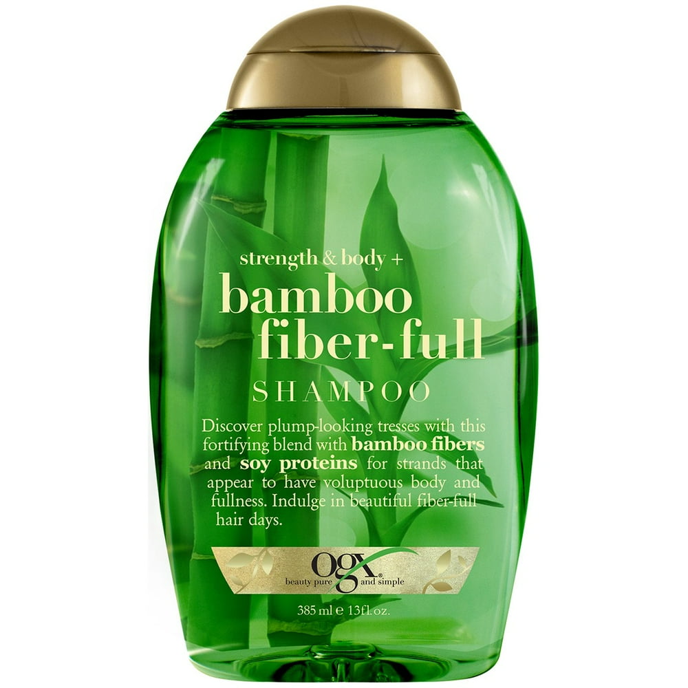 OGX Strength & Body Bamboo FiberFull Shampoo, 13 Oz