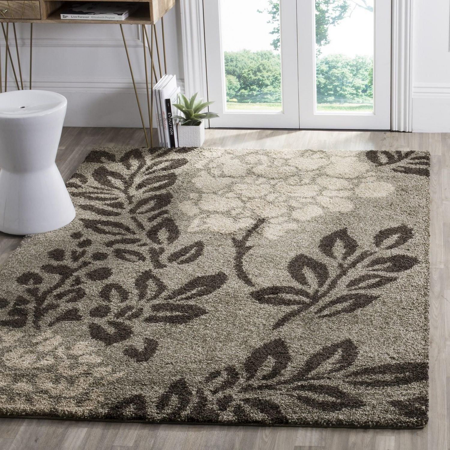 Safavieh Florida Benton Floral Shag Area Rug