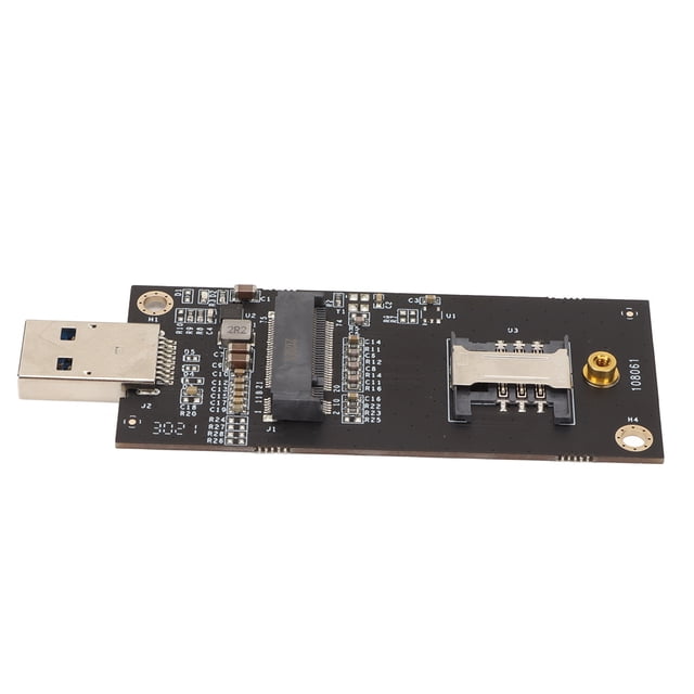 Adaptador NGFF a USB 3.0 con ranura para tarjeta SIM Estabilidad Plug and Play Adaptador M.2 a USB para Windows y Linux