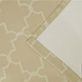 thumbnail image 7 of BNM Vintage Trellis Blackout Curtains, Set of 2, 52" x 96", Ivory, 7 of 7