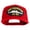 Red, variant on USS Galveston CL 93 Patched Solid Cotton Twill 5 Panel Prostyle Snap Cap - Black OSFM