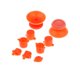 thumbnail image 4 of 2par L2 R2 L1 AgarreAccesorios de Videojuegos Compatible con Púrpura Soledad Botones del casquillo del controlador del juego, 4 of 8