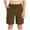 Brown, variant on Ketyyh-chn99 Baby Girl Khaki Shorts Kids Wide Leg Denim Jean Shorts Knee Length Baggy Summer Casual Waist Bermuda Shorts with Pockets Size for 9-10 Years,White