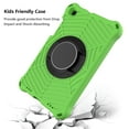 thumbnail image 6 of Dteck Kids Case for Samsung Galaxy Tab A 8.0 inch 2019 SM-T290/T295, Heavy Silicone Shockproof Case Kids Friendly Cover with Shoulder Strap/Handle Stand, Green, 6 of 7
