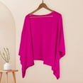 thumbnail image 4 of Women's Linen Cardigan 3 4 Sleeve Open Front Loose Cover Ups Lightweight Shrug, 4 of 4