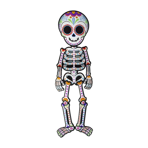 Figura Esqueleto Para Armar Calaca Divertida Adorno Día De Muertos