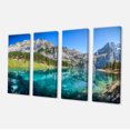 thumbnail image 2 of Lake Oeschinen Switzerland - Landscape Canvas Art Print, 2 of 3