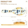 thumbnail image 3 of JSTEL -590 - Car Hair Brush for Women Men Natural Wood Detangler Brushes for All Hair Types Hairbrush for Wet & Dry, 3 of 7