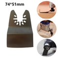 thumbnail image 1 of 74*51mm Oscillating Multi Tool Saw Blade for Metal Wood Cutting, 1 of 8
