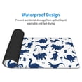 thumbnail image 4 of Xecao Cute Cartoon Dinosaur for Mouse Pad - Waterproof Extended Contour Mouse Mat, Large Gaming Mousepad Laptop Keyboard Mat with Non-Slip Rubber Base, 4 of 8