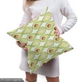 thumbnail image 5 of Ambesonne Avocado Fabric by the Yard Upholstery, Repetitive Aguacate Drawing, 10 Yards, Pale Rust Avocado Green, 5 of 5