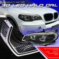 thumbnail image 5 of Nuvision for 11-13 BMW X5 W/O AFS Dual Start-Up 3D LED U-Halo HID Projector Headlights, 5 of 12