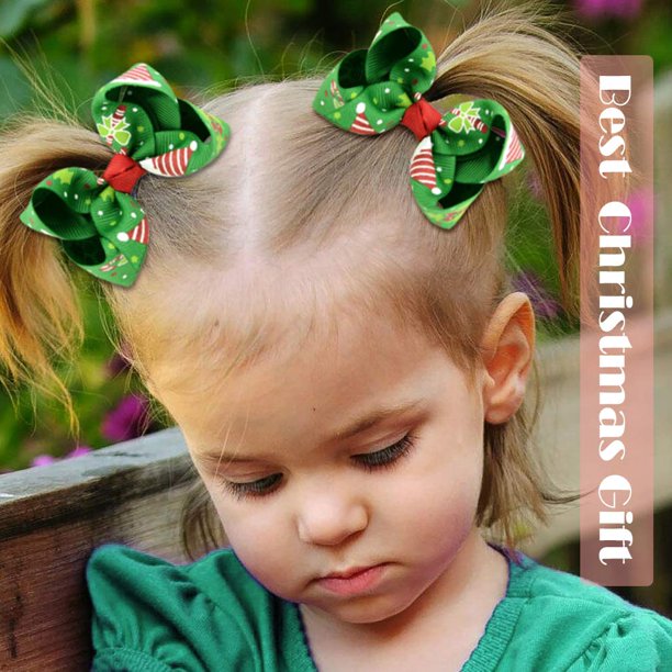 12pcs Hair Bows for Girls 3