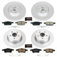 thumbnail image 2 of PowerStop Front and Rear Geomet Coated Brake Rotor and Pad Kit Fits: FORD Select Models CRK6478, 2 of 5