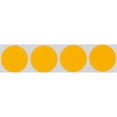 thumbnail image 2 of Autocollants Ronds Fluorescents Orange à Pois 1 Pouce Pouce Rond Lot de 500, 2 of 3