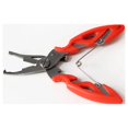thumbnail image 1 of Alicates de pesca ZHAOCHENG multititanio de acero inoxidable rojos con tijeras multifuncionales, 1 of 4