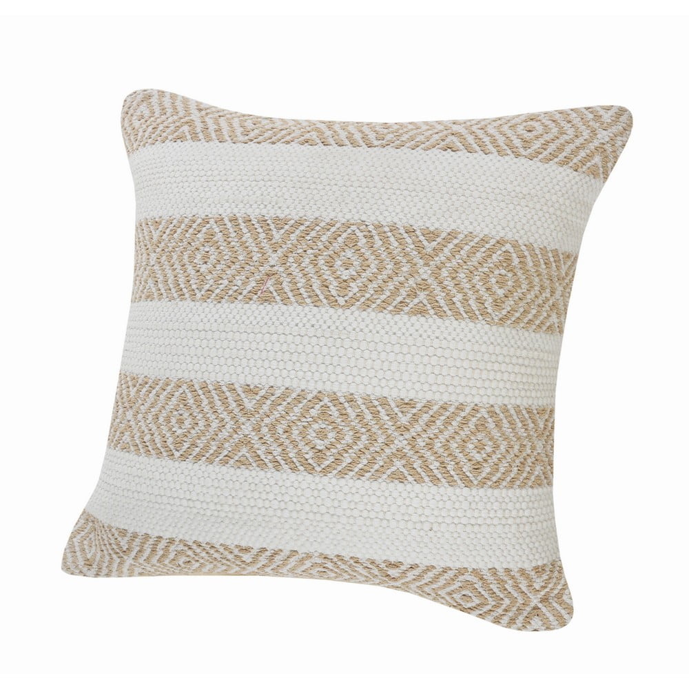 LR Home Geometric Striped Throw Pillow 18 In Beige Tan And White   2c350bc8 5718 403c Bffe 8d97c737be75 1.f54a19c84e61944cb0cae0a4698f427f 