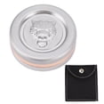 thumbnail image 1 of 3 Layers Push Slider Coin Toy Metal Round Shaped Magnetic Anxiety Relief Slider Games with Storage Bag Silver, 1 of 12