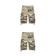 thumbnail image 1 of Pantalones cortos Cargo Qarigey para hombre Caqui 2piezas, 1 of 6