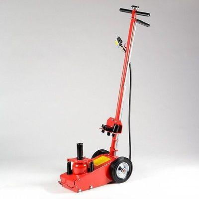 Axle Jack - 22 Ton Air Powered Power Over Hydraulic Bottle Truck Axle Floor Jack Lift Axle