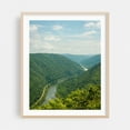thumbnail image 2 of From Grandview, New River Gorge 01 - Glen Jean West Virginia Photography Unframed Wall Art Print 30 x 40 inches, 2 of 13
