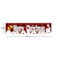 thumbnail image 3 of Large Christmas Yard Banner 98x19 Inches - Outdoor Holiday Porch Trim Decorations with Metal Rings for Easy Hanging, 3 of 6