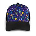 thumbnail image 3 of Yiaed Mathematics And Chemistry Print Baseball Cap Dad Hat Polo Style Plain Blank Adjustable Size, 3 of 5